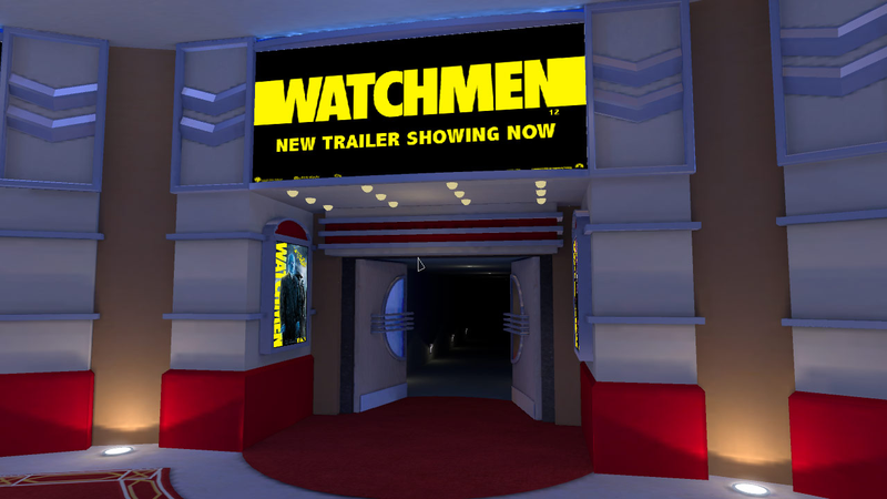 Illustration for article titled Watch The Watchmen Invade PlayStation Home